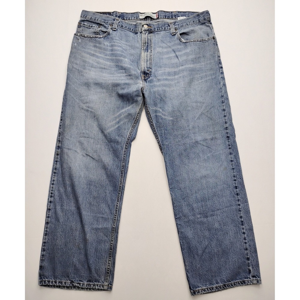 Levis 559 Jeans Mens 42x30 Blue Relaxed Straight Wide Leg Denim Vintage Y2K